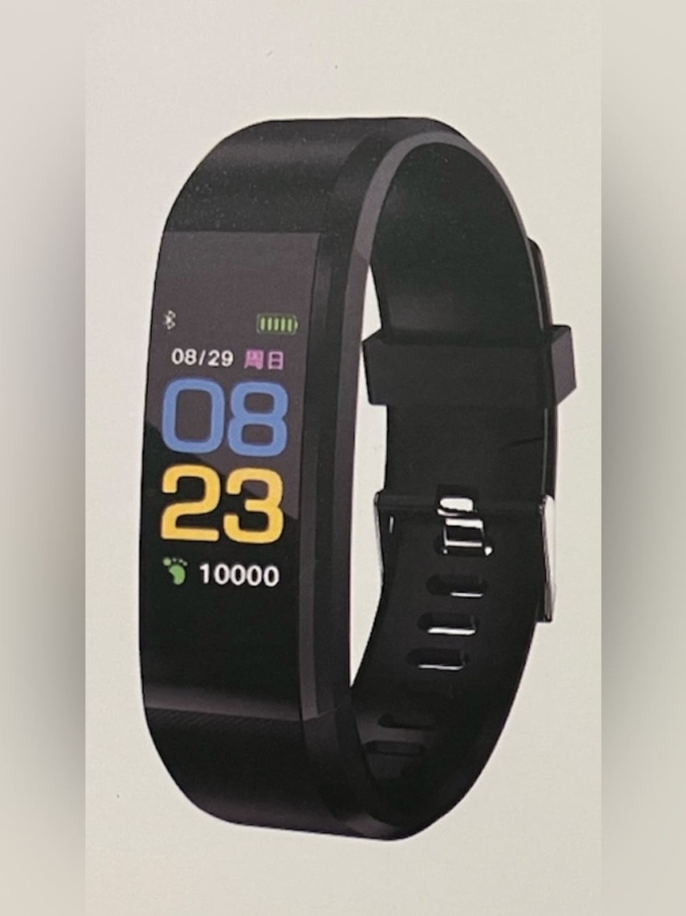 New Black Fitness Tracker Smart Band with Color Display